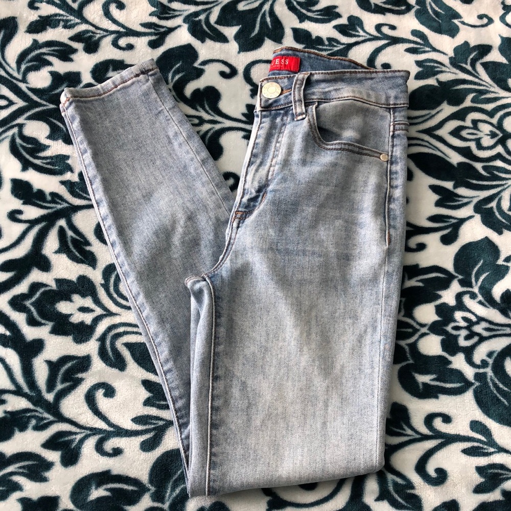 Guess High Rise Skinny Jeans